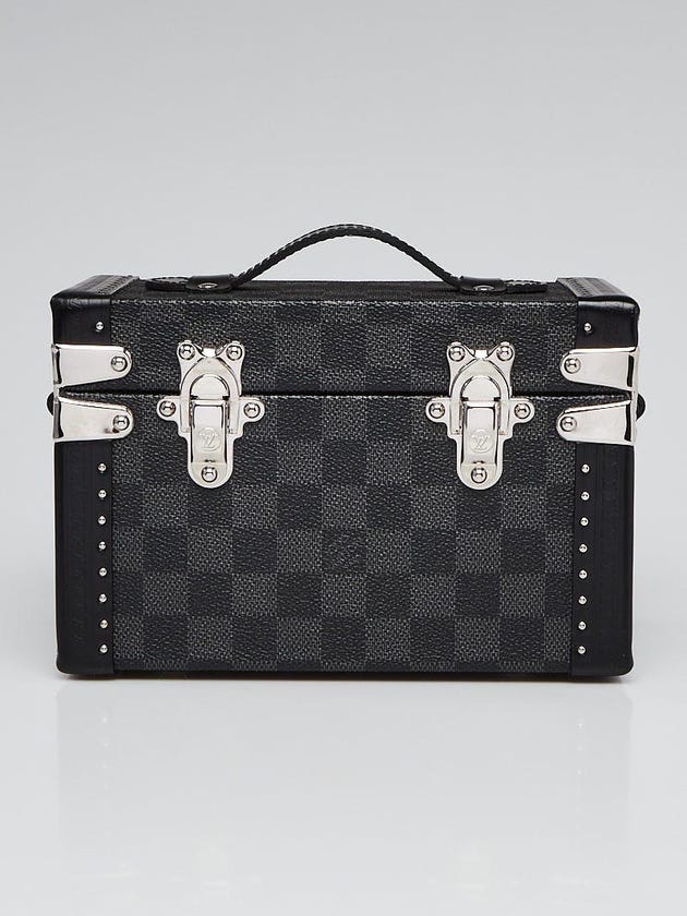 Louis Vuitton Damier Graphite Canvas Tresor Boite Case Bag