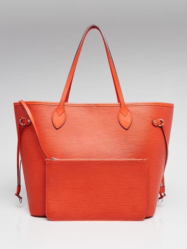Louis Vuitton Piment Epi Leather Neverfull MM Bag