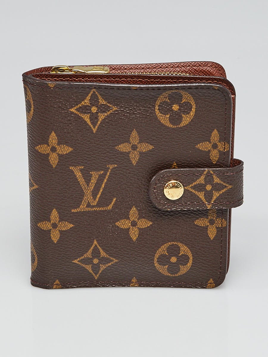 Louis Vuitton Monogram Canvas Compact Wallet