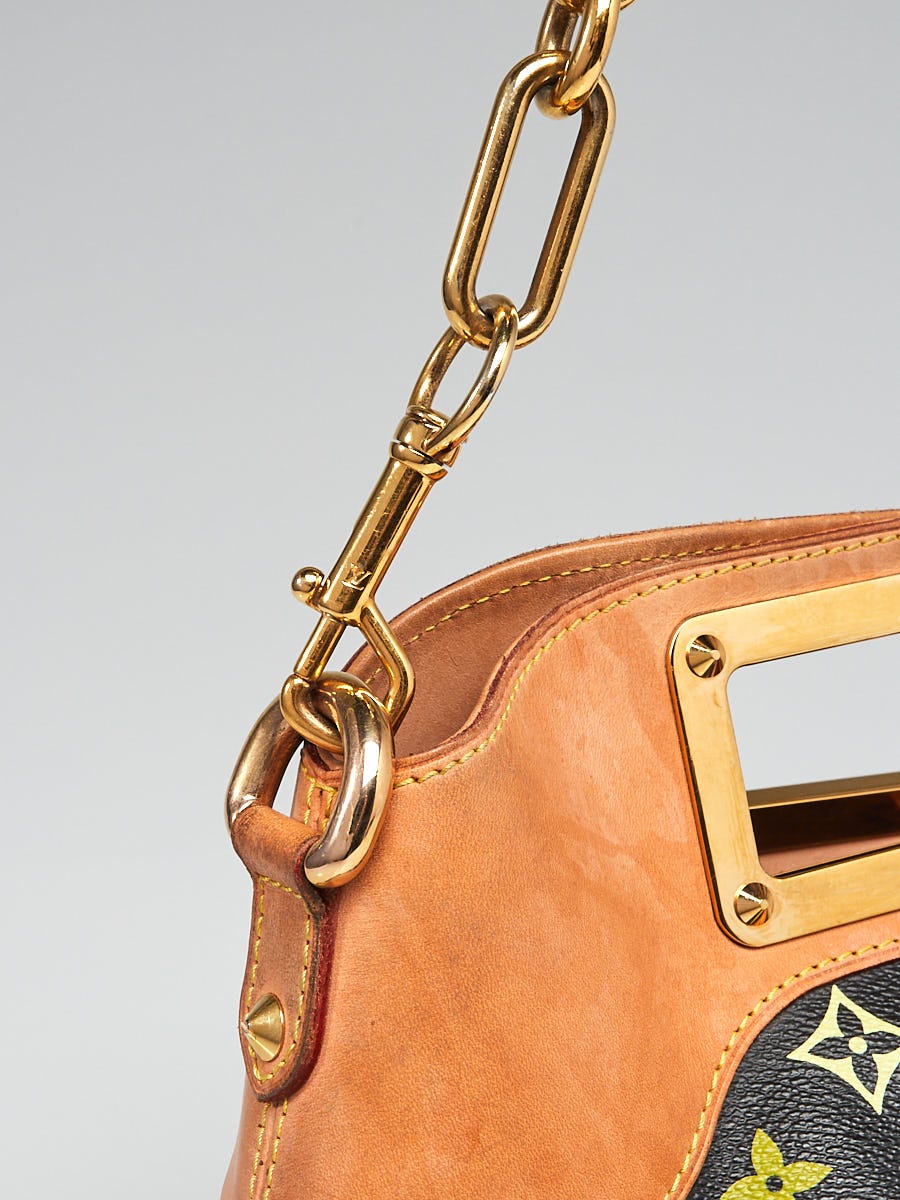 Louis Vuitton Black Monogram Multicolore Judy GM Bag Louis Vuitton Black Monogram Multicolore Judy GM Bag