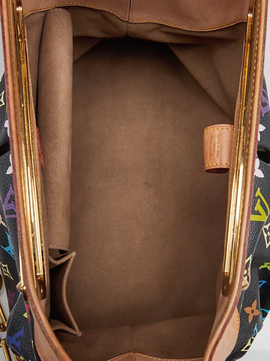 Louis Vuitton Black Monogram Multicolore Judy GM Bag Louis Vuitton Black Monogram Multicolore Judy GM Bag