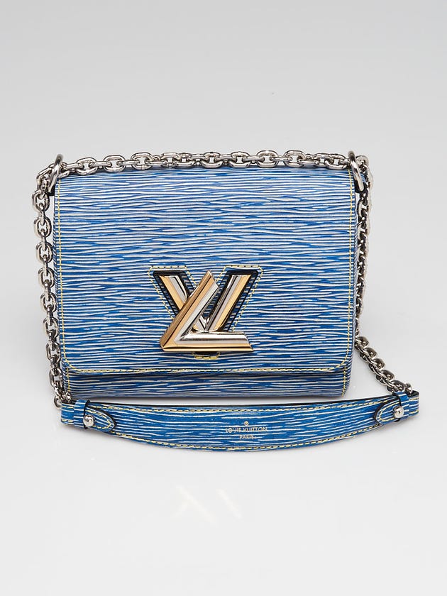 Louis Vuitton Light Denim Epi Leather Twist PM Bag