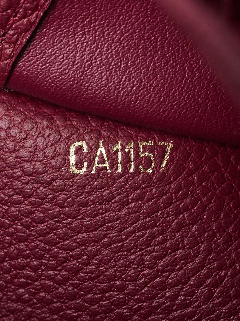 Louis Vuitton Turtledove Monogram Empreinte Leather Sarah Wallet - Yoogi's  Closet