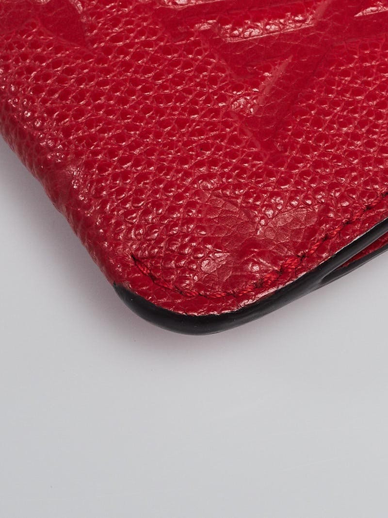 Louis Vuitton Cerise Monogram Empreinte Leather Pochette Cles Key and  Change Holder - Yoogi's Closet