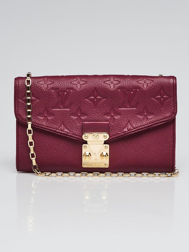 Louis Vuitton Aurore Monogram Empreinte Leather St Germain Pochette Bag