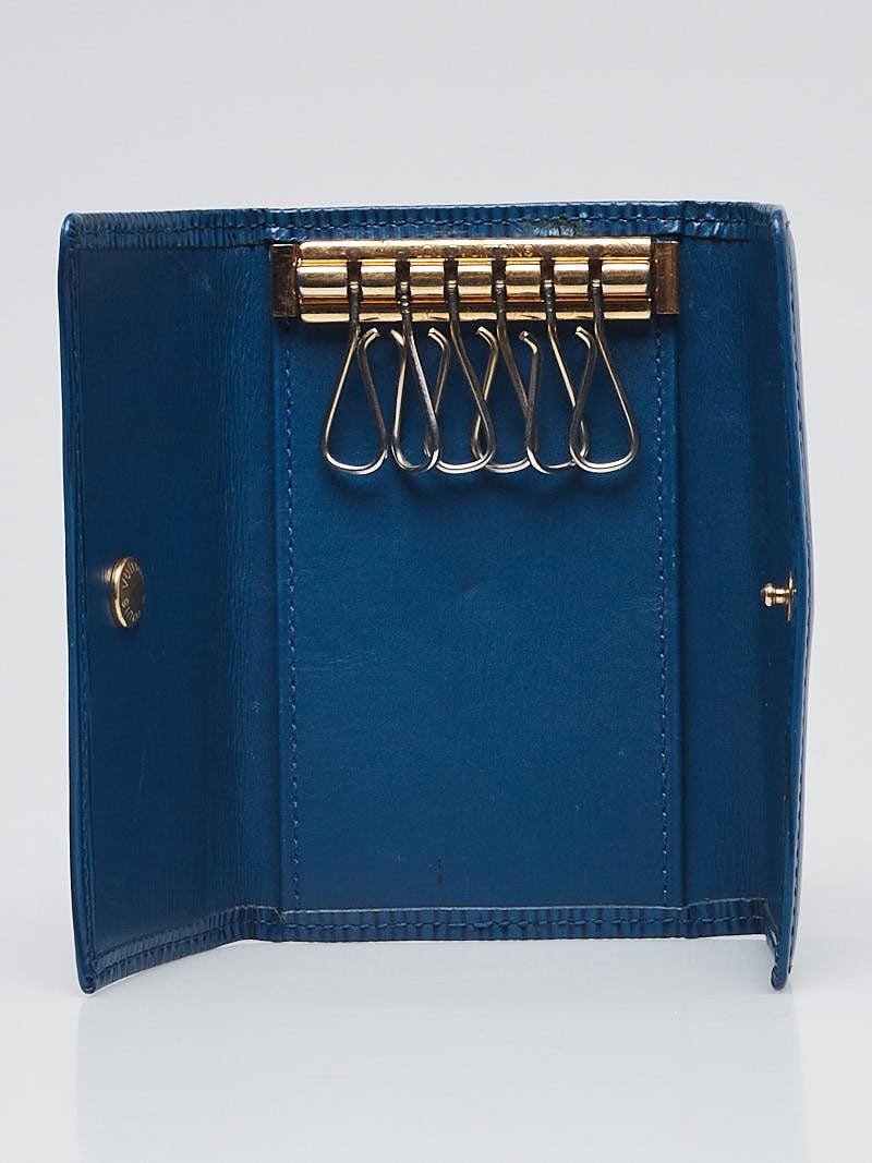 Louis Vuitton Blue Epi Leather Toledo Multicles 6 Key Holder