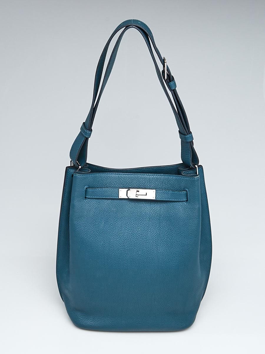 Hermes togo so shop kelly 22cm bag