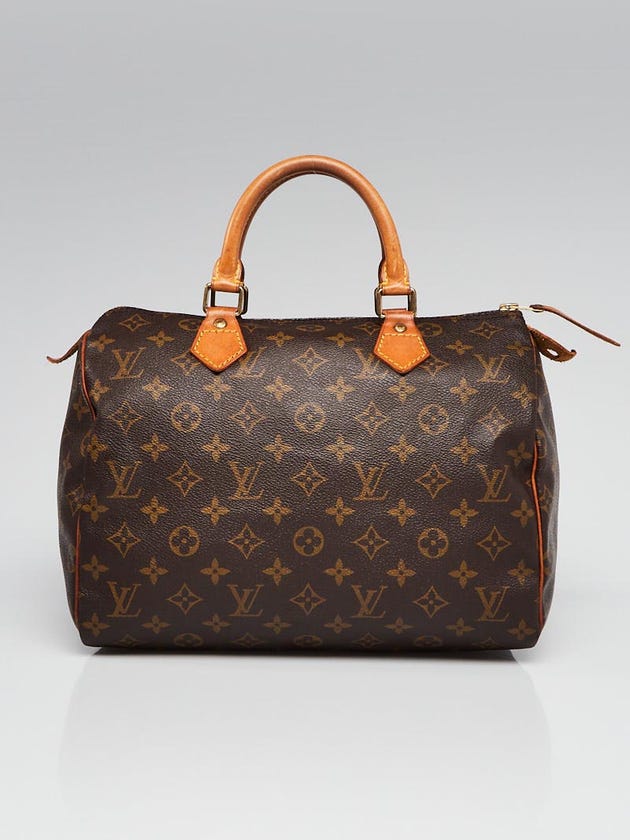 Louis Vuitton Monogram Canvas Speedy 30 Bag