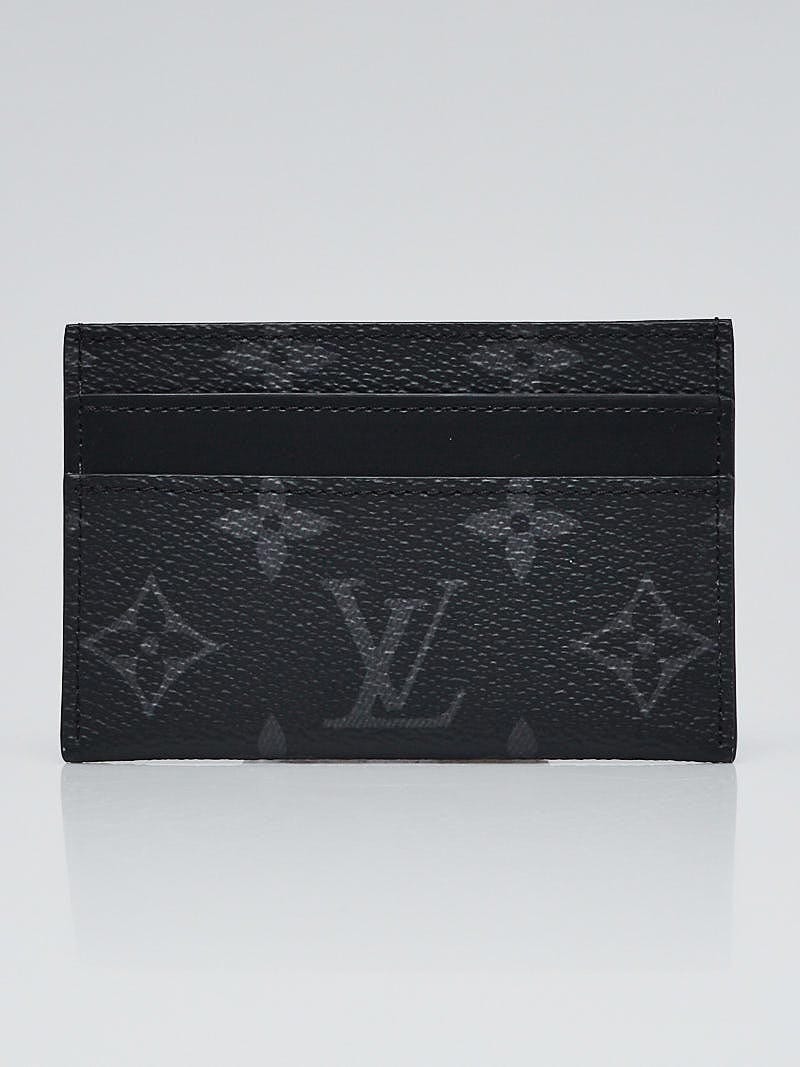 Louis Vuitton Monogram Eclipse Canvas Card Holder - Yoogi's Closet