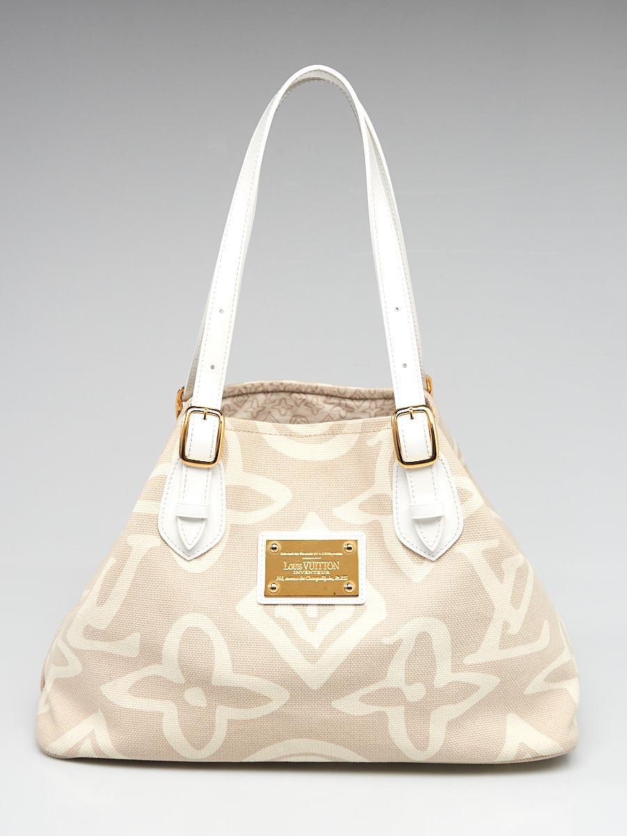 Louis Vuitton Beige Tahitienne Cabas Limited Edition PM Bag at