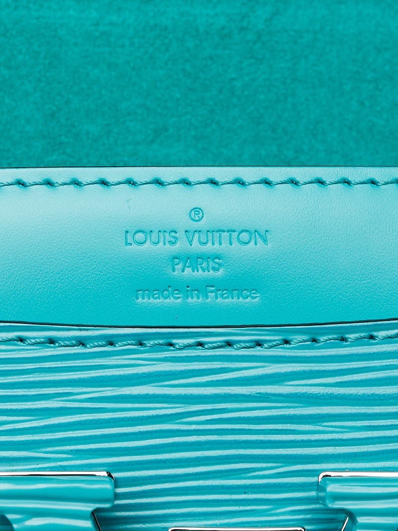 Louis Vuitton Turquoise Epi Leather Louise PM Bag - Yoogi's Closet