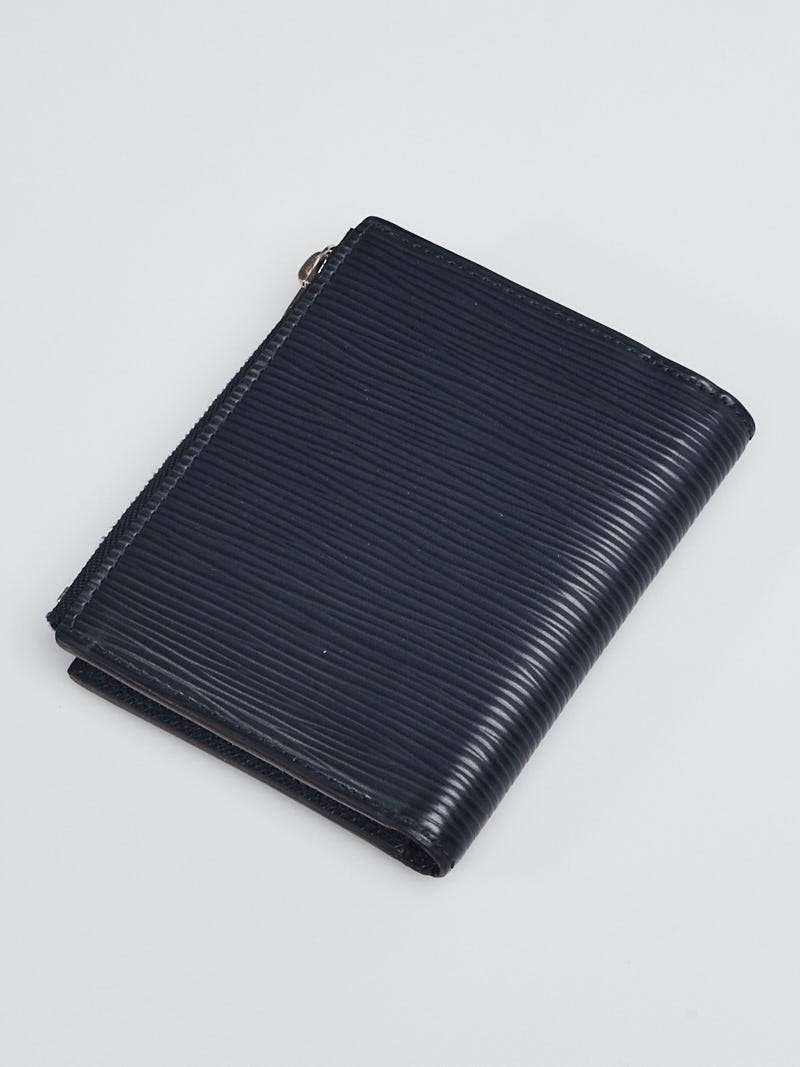 Louis Vuitton Blue Marine Epi Leather Smart Wallet - Yoogi's Closet