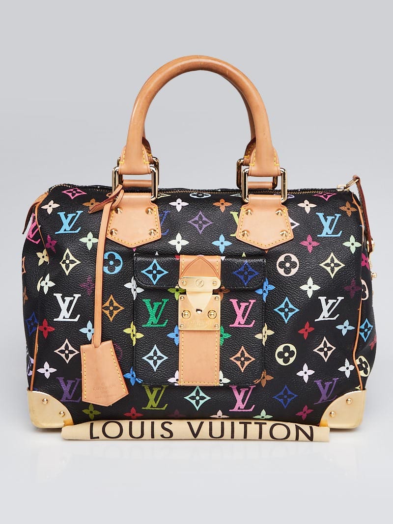 Authenticated Used Louis Vuitton Monogram Multicolor Speedy 30