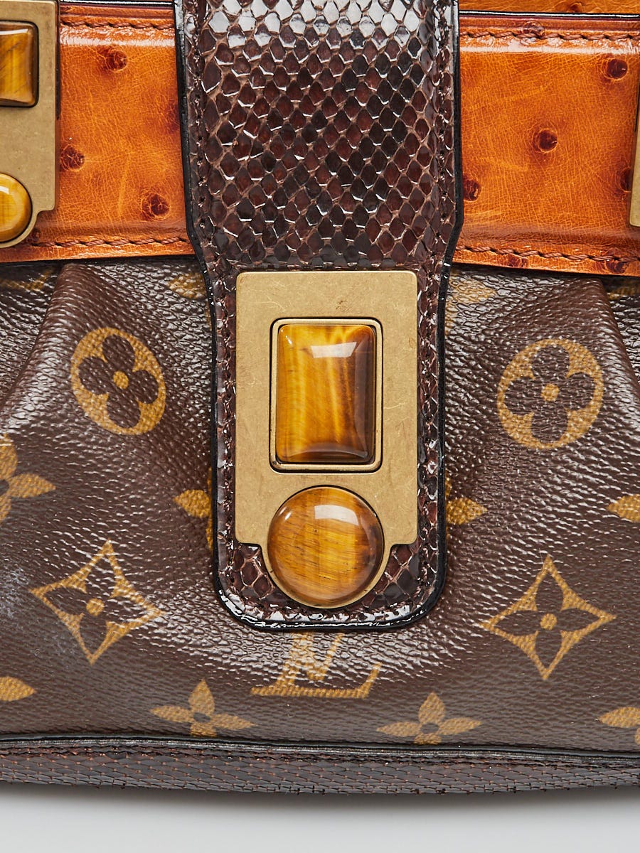 Louis Vuitton Limited Edition Cerises Lizard Pochette Bag - Yoogi's Closet