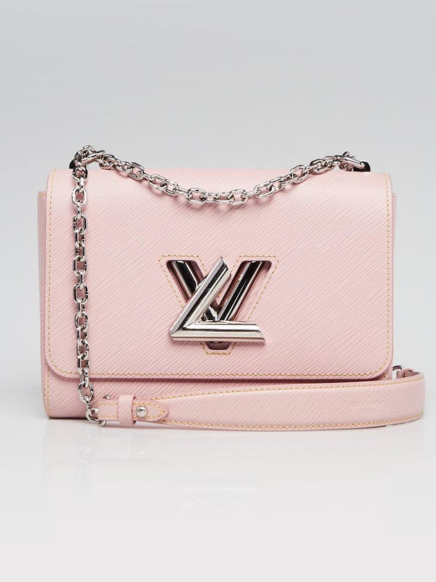 Louis Vuitton Rose Ballerine Epi Leather MM Twist Bag