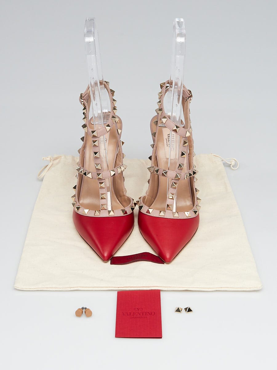 Valentino rockstud cheap heels sale