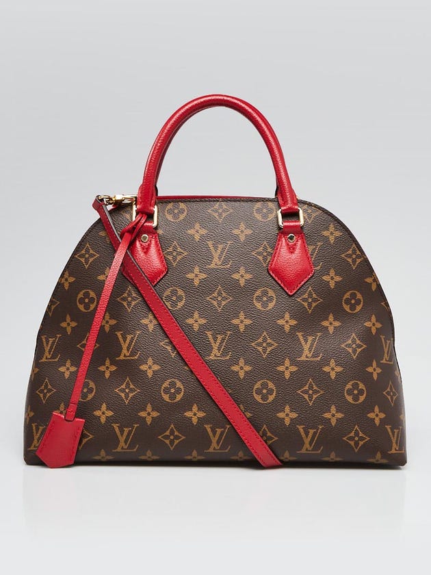 Louis Vuitton Red Monogram Canvas Alma B'N'B Bag
