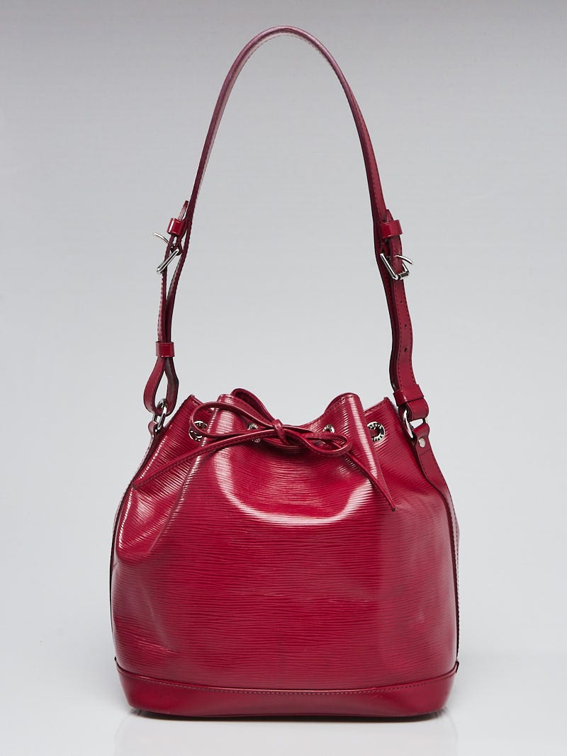 Louis Vuitton Red Epi Leather Petit Noe Bag - Yoogi's Closet