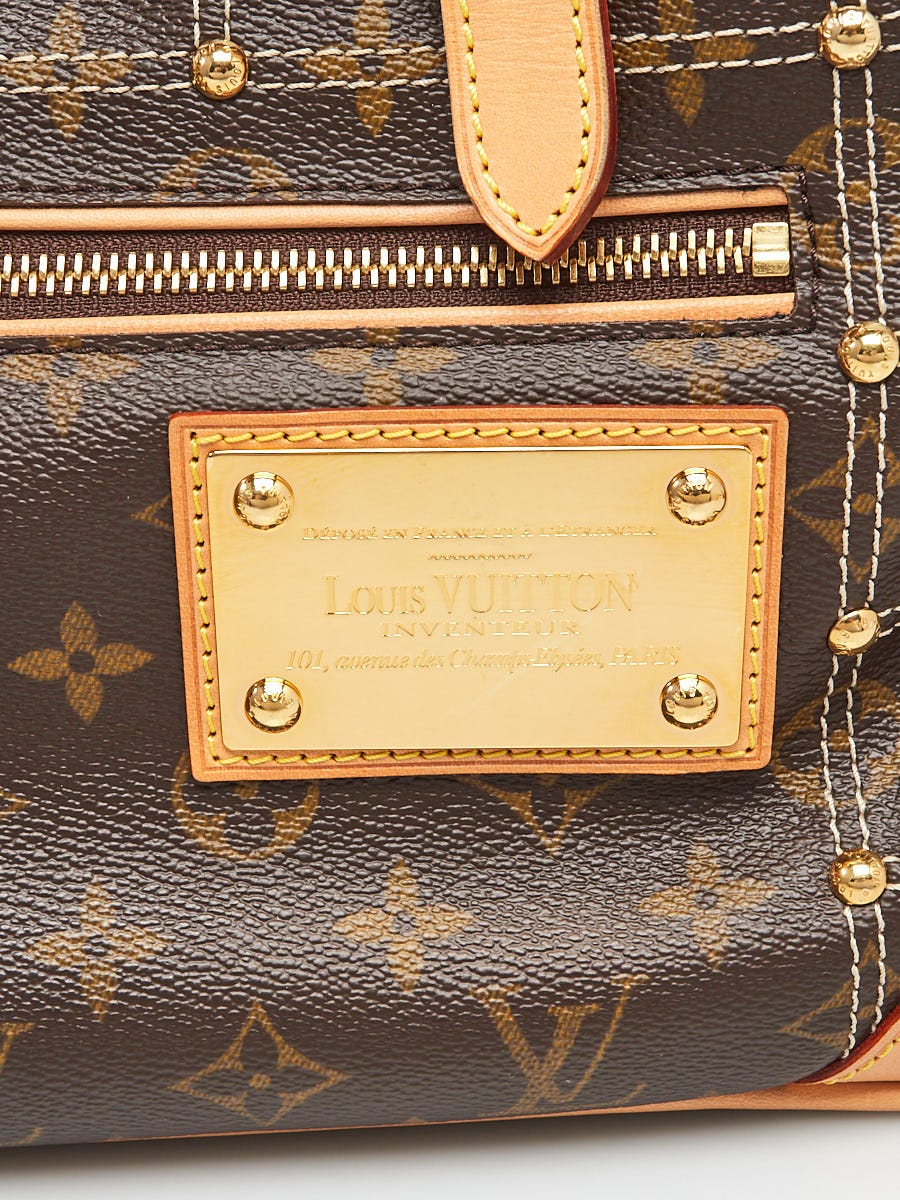 LOUIS VUITTON Ivory Cream Lambskin Inventeur Handbag Purse Riveting Marc  Jacobs