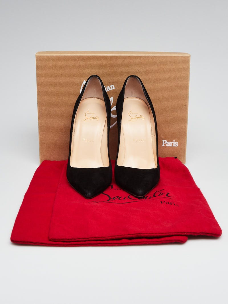 Christian Louboutin Black Suede So Kate 120 Pumps Size 8.5/39 - Yoogi's  Closet