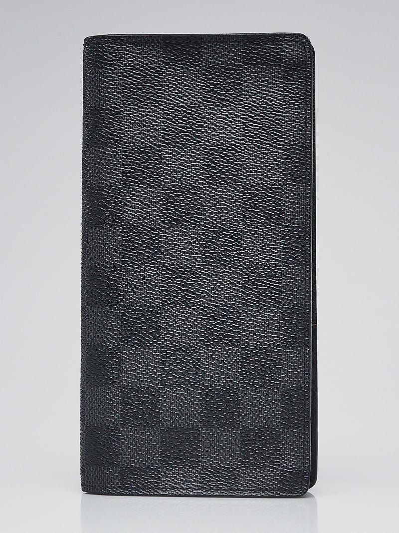 Louis Vuitton Damier Graphite Canvas Brazza Wallet - Yoogi's Closet