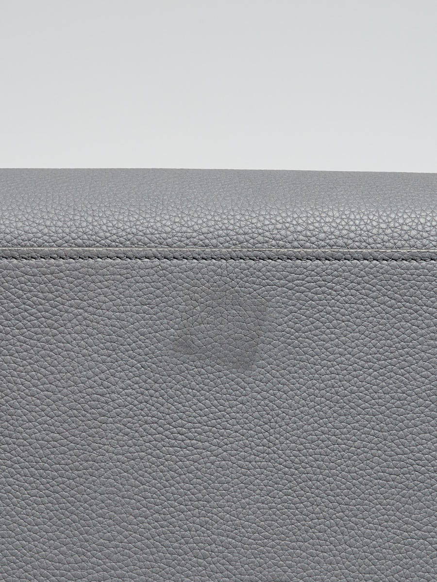 Celine Kohl Grained Leather Mini Luggage Tote Bag | Yoogi's Closet