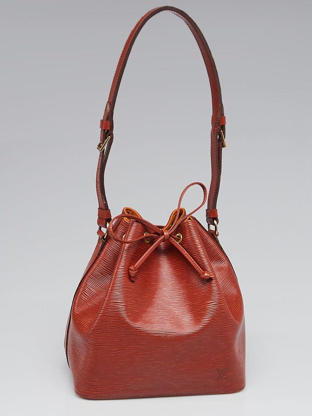Louis Vuitton Kenyan Fawn Epi Leather Petit Noe Bag