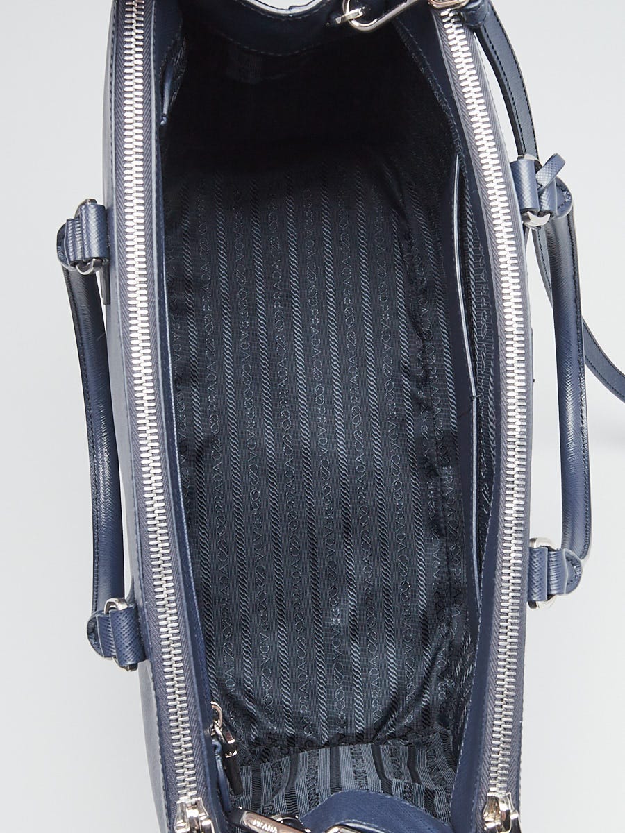 PRADA バック Prada Spazzolato Leather Airbrushed Supernova - Green Handle Bags