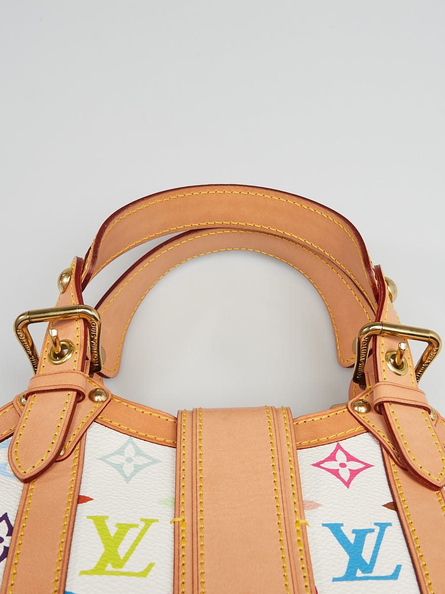 Louis Vuitton White Monogram Multicolore Theda PM Bag | Yoogi's Closet