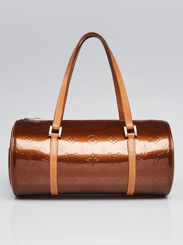 Louis Vuitton Bronze Monogram Vernis Bedford Bag