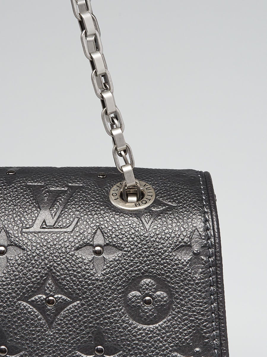 Louis Vuitton Platine Monogram Empreinte St Germain Studded MM Bag -  Yoogi's Closet