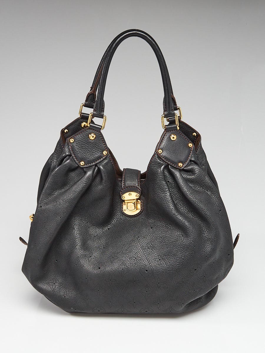 Louis Vuitton Black Monogram Mahina Leather L Bag Louis Vuitton