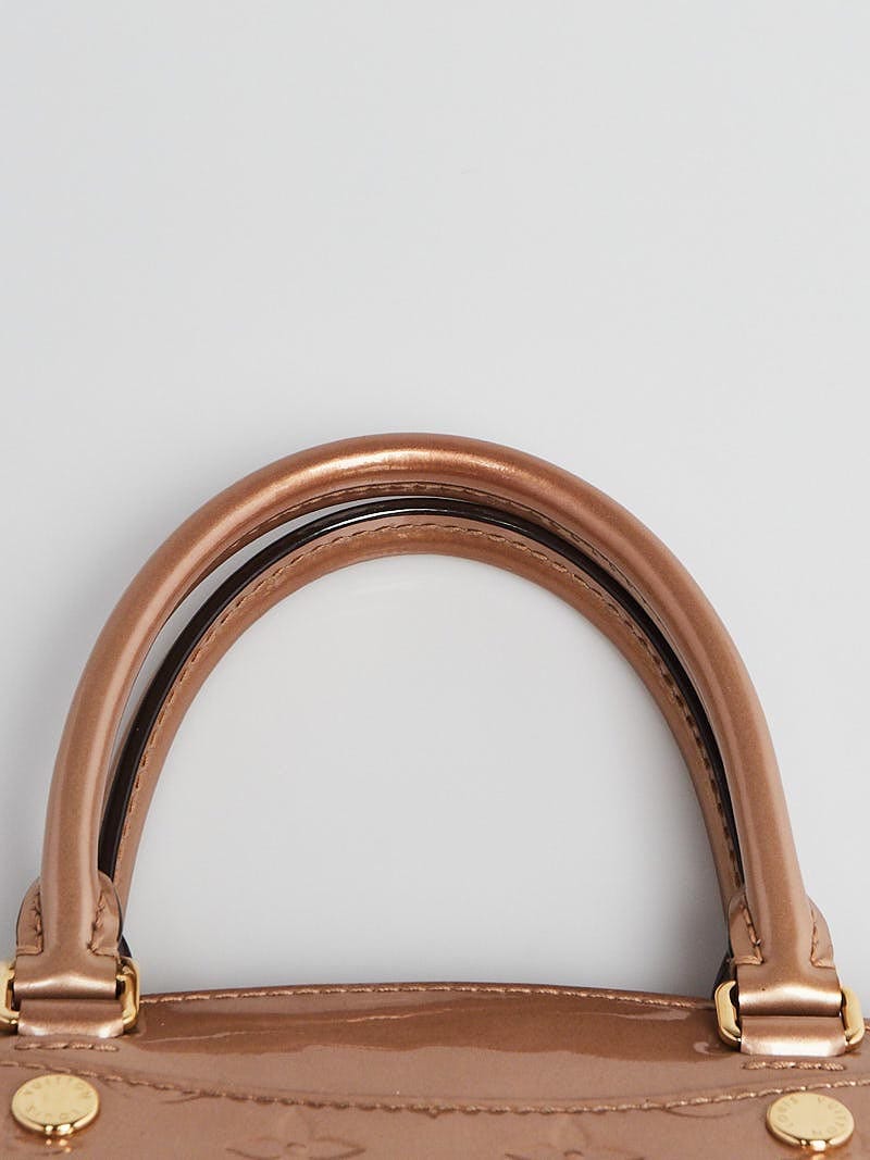 Louis Vuitton Brea Handbag Monogram Vernis Pm Auction