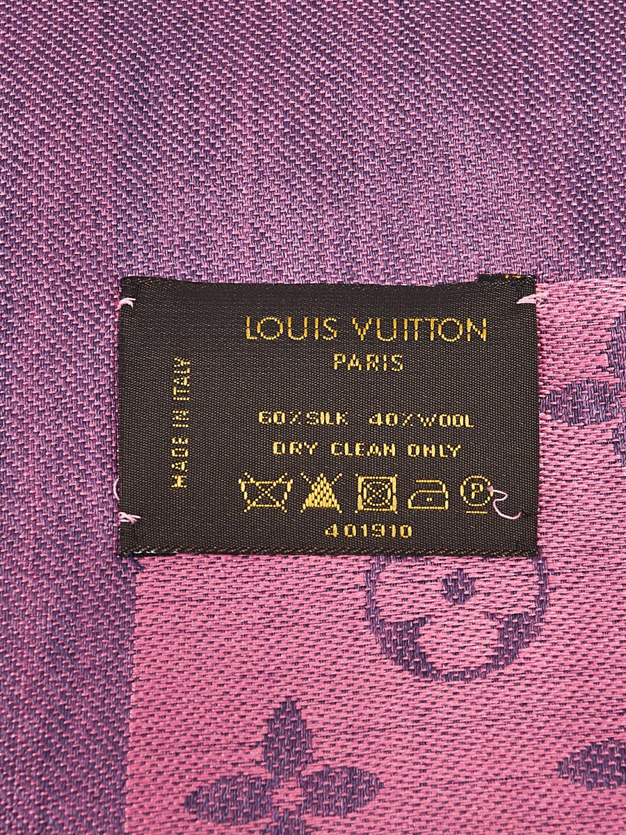 Louis Vuitton Black Shawl Scarf 401910