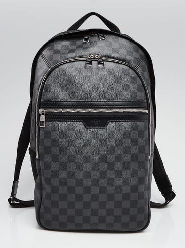 Louis Vuitton Damier Graphite Canvas Michael Backpack Bag | Yoogi's Closet Louis Vuitton Damier Graphite Canvas Michael Backpack Bag | Yoogi's Closet
