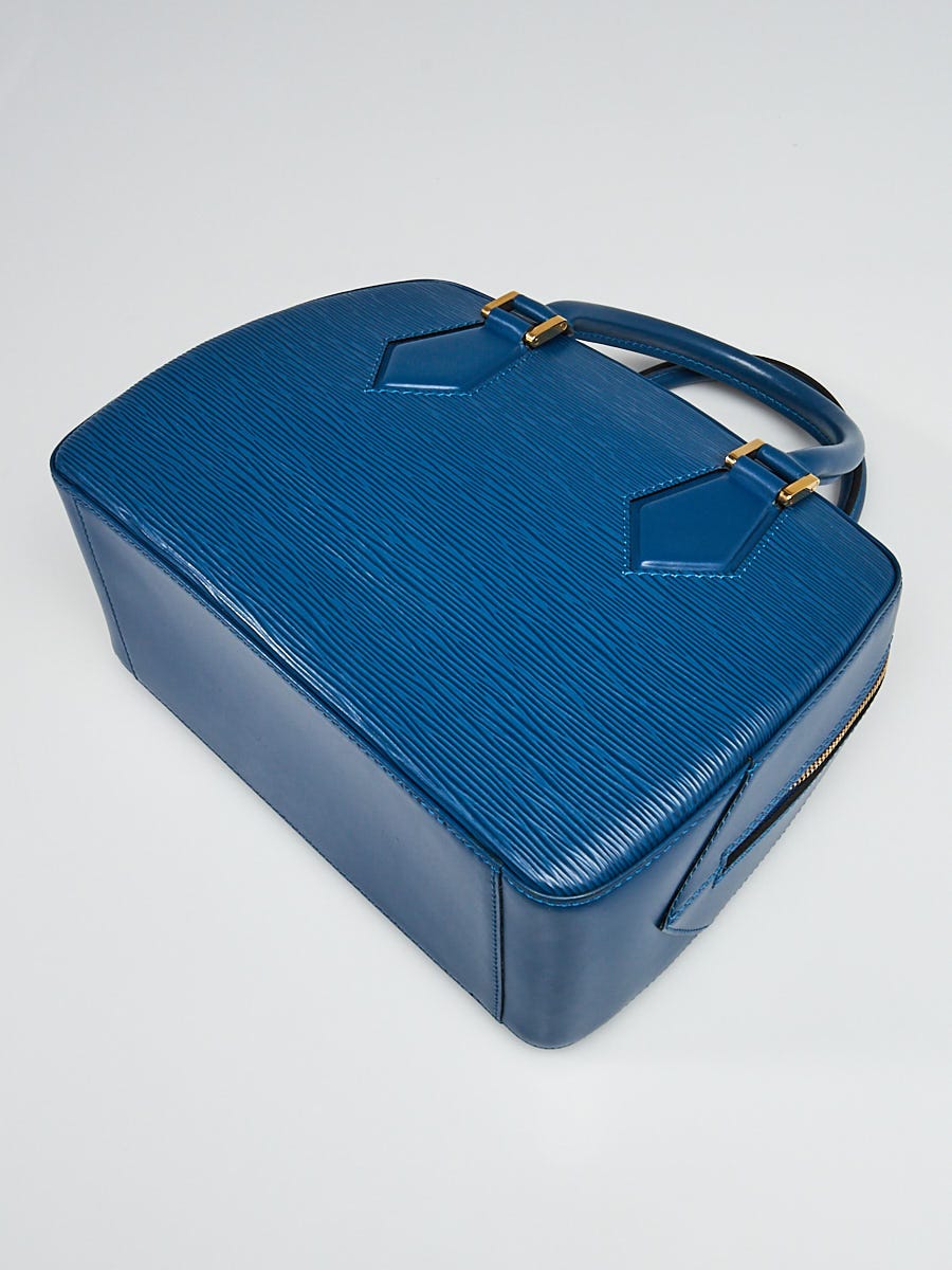 Louis Vuitton Blue Epi Leather Keep It Twice Bracelet - Yoogi's Closet