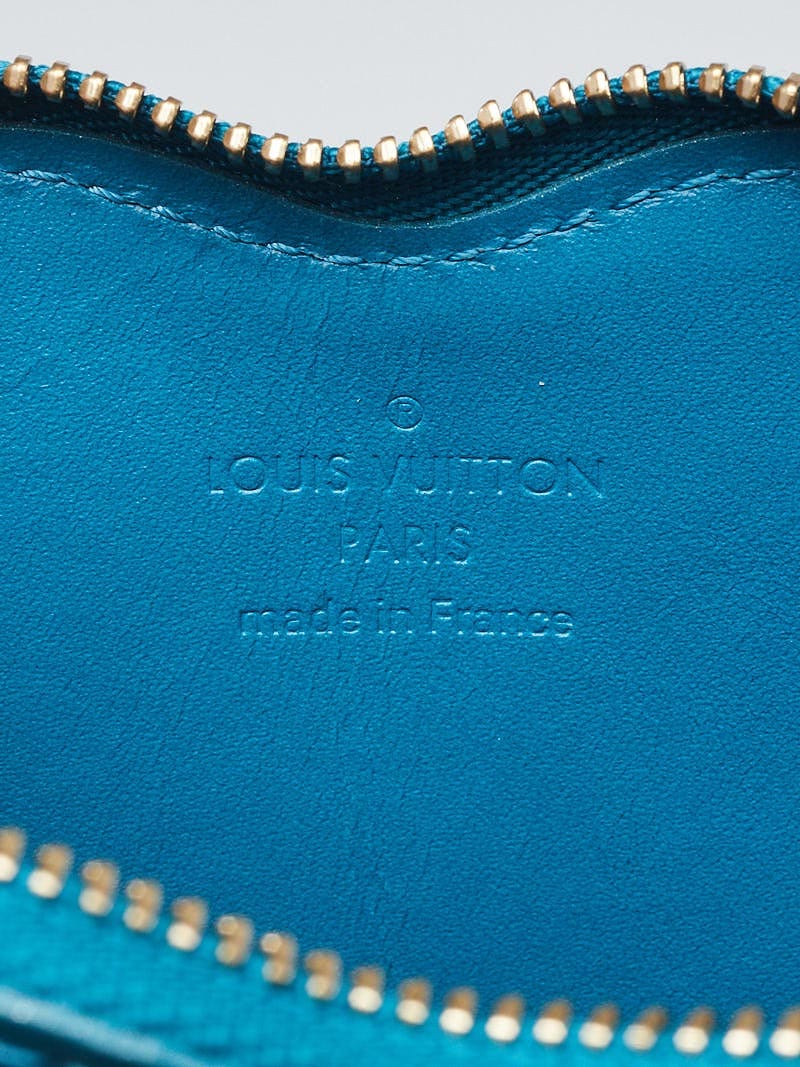 $450 Louis Vuitton Violet Monogram Vernis Limited Edition Heart