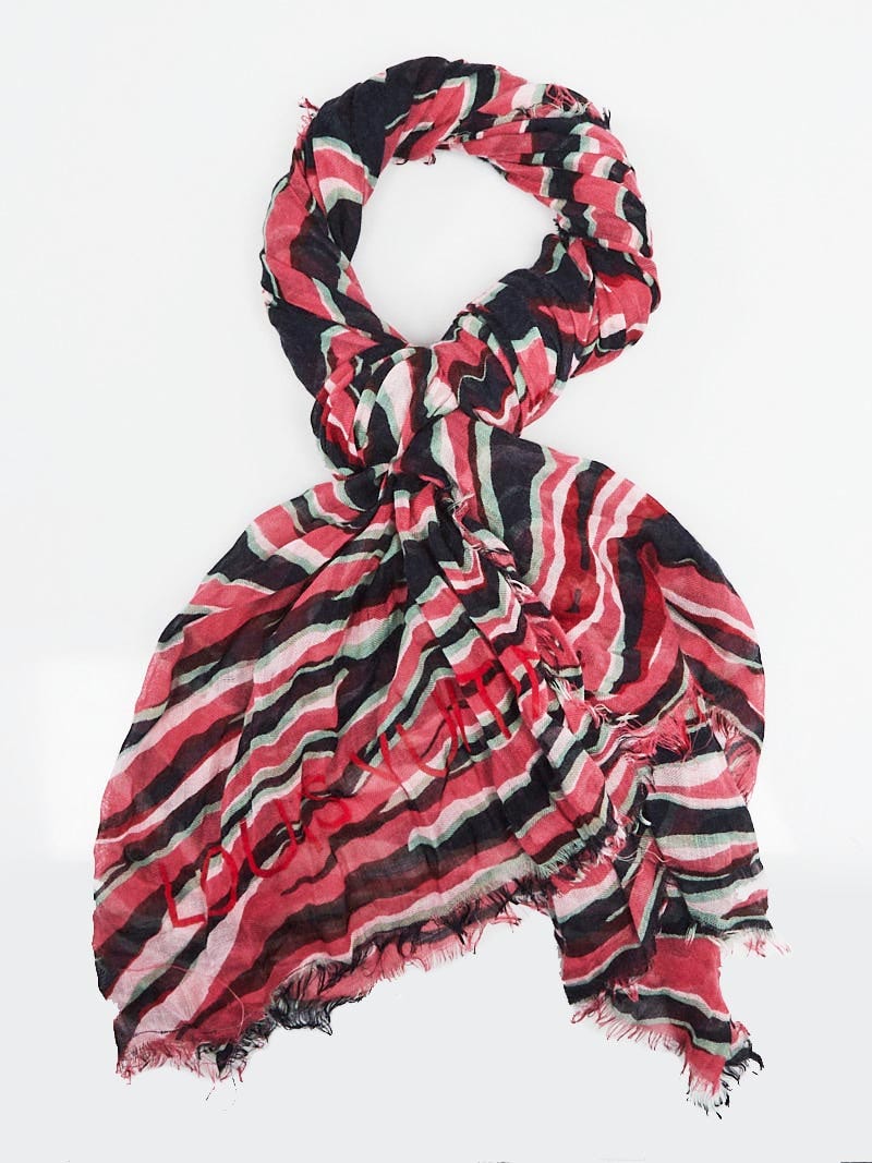 Louis Vuitton Zebra Scarf