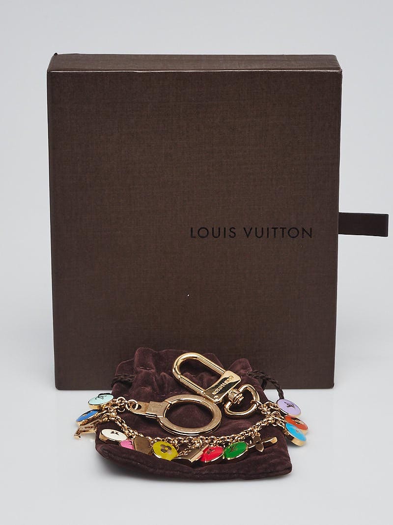 Louis Vuitton Multicolor Resin Pastilles Bag Charm and Key Holder