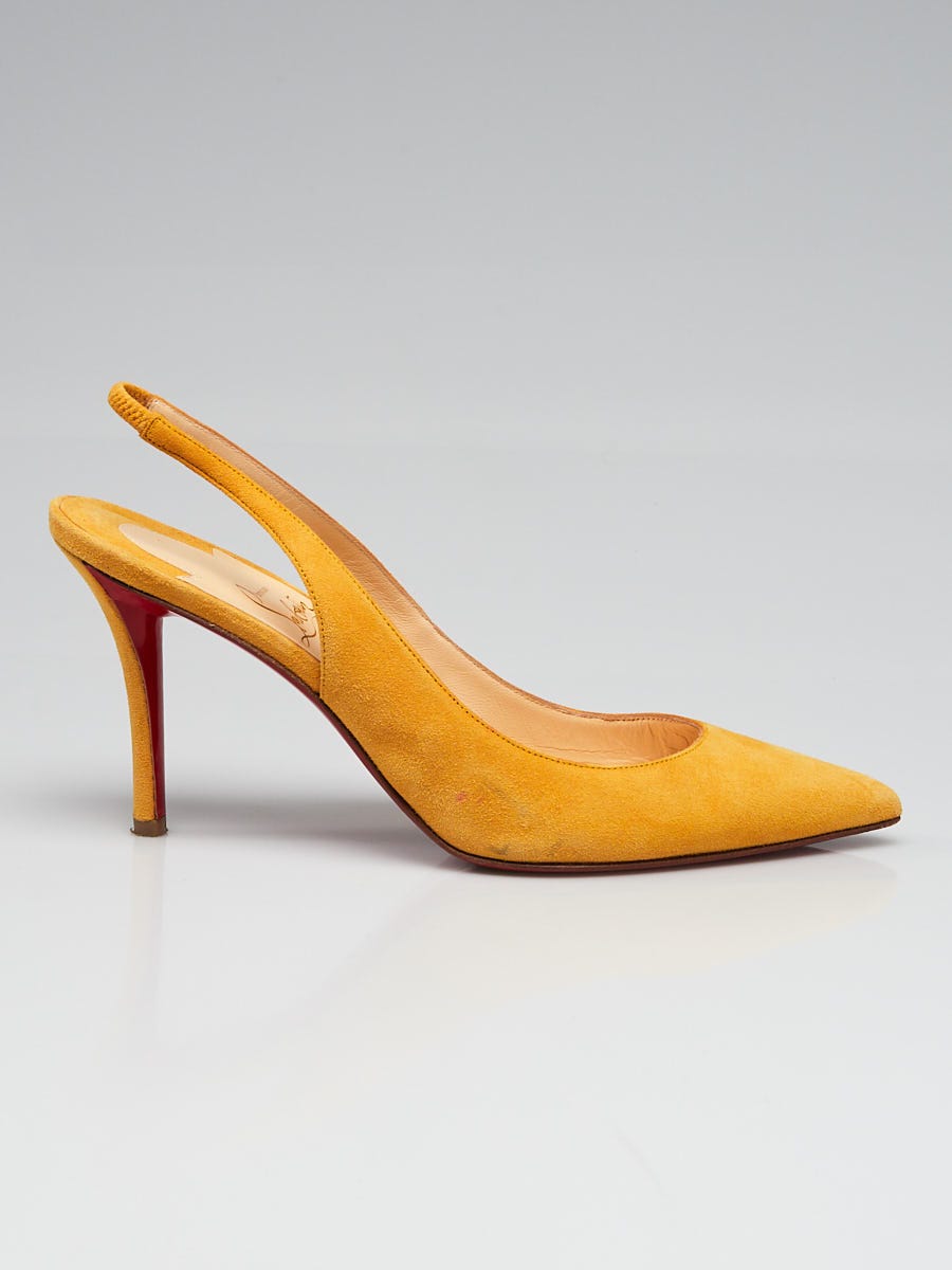 Christian louboutin shop apostrophy slingback