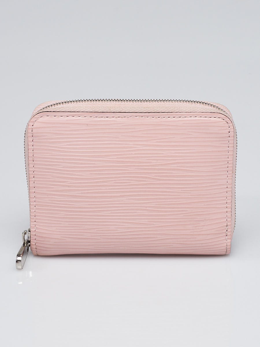 Louis Vuitton Zippy wallet in pink epi leather