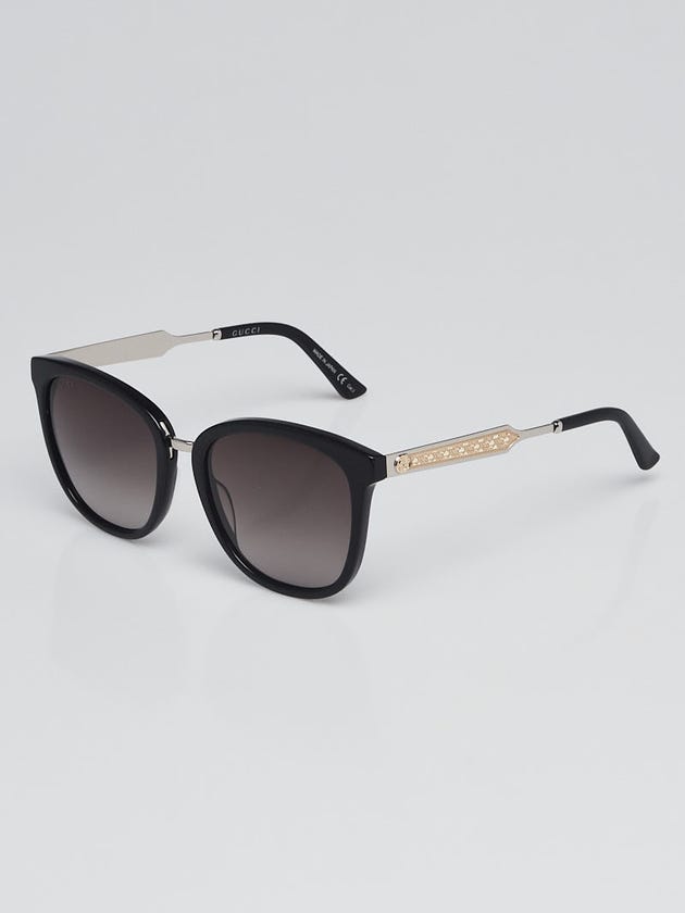 Gucci Black Acetate Frame Gradient Tint Sunglasses - 0073S
