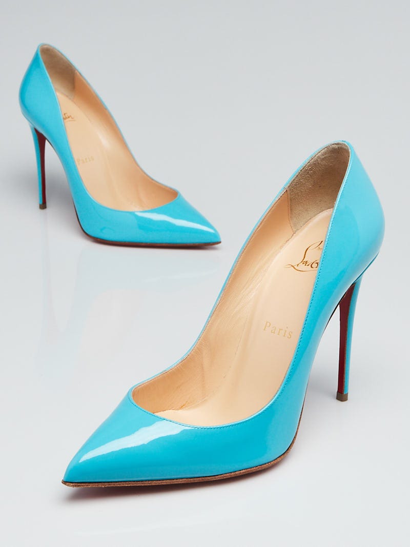 CHRISTIAN LOUBOUTIN Pigalle Follies 100 patent-leather pumps