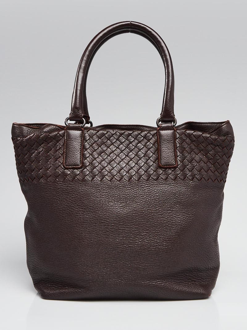 Bottega Veneta outlet Cervo Leather Tote Bag