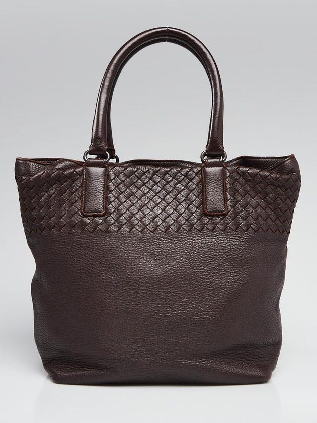 Bottega Veneta Brown Cervo Leather Small Tote Bag