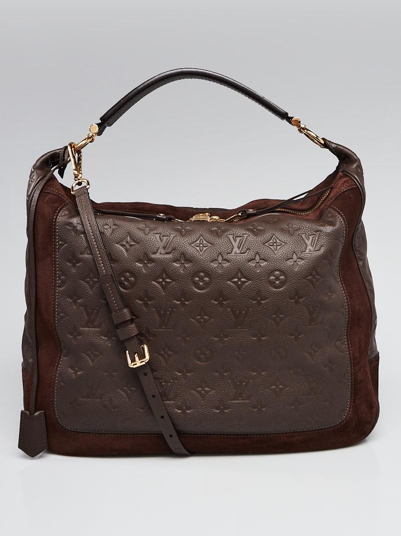 Louis Vuitton, Bags, Louis V Dark Brown Monogram Empreinte Audacieuse