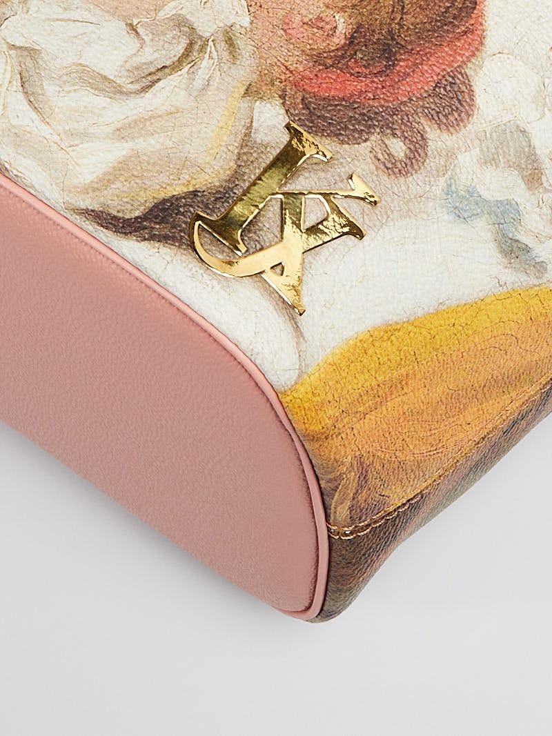 Louis Vuitton Masters Fragonard Neverfull mm Tote Pink