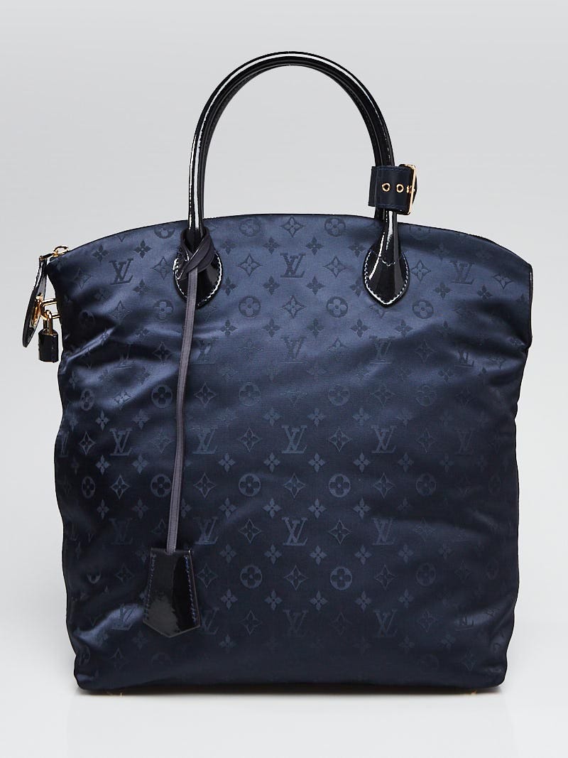 Louis Vuitton Blue Monogram Desire Vertical Lock it MM Bag