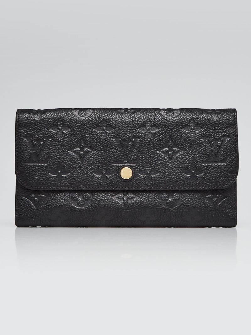 Louis Vuitton Virtuose Wallet Black Monogram Empreinte Leather