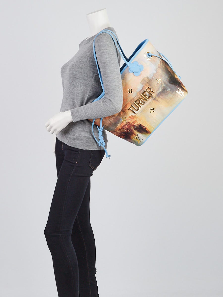 LOUIS VUITTON Jeff Koons Turner Speedy 30 Printed Canvas Satchel Bag M